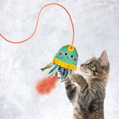Kong Teaser Jellyfish Cat Toy