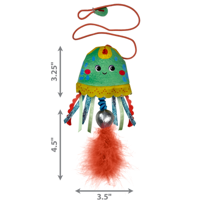 Kong Teaser Jellyfish Cat Toy
