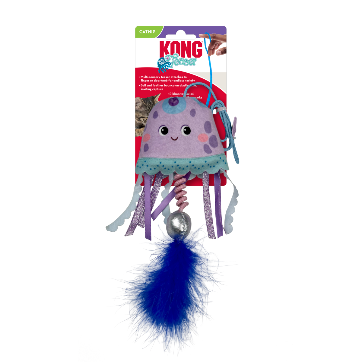 Kong Teaser Jellyfish Cat Toy