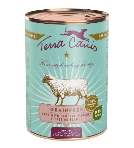 Terra Canis Grain Free Lamb Dog Wet Food 400G