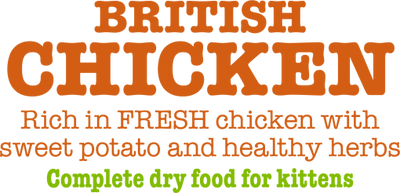 Little BigPaw British Chicken Dry Kitten Food 1.5kg
