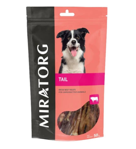 Miratorg Dried Beef Tail Dog Treats