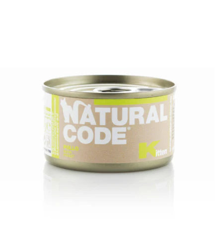 Natural Code Kitten Chicken Wet Cat Food - 85G