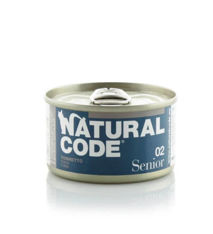 Natural Code Senior 02 Tuna Wet Cat Food - 85G