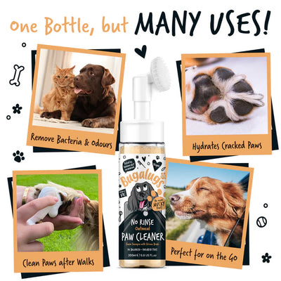 Bugalugs Oatmeal No Rinse Paw Cleaner - 200ml