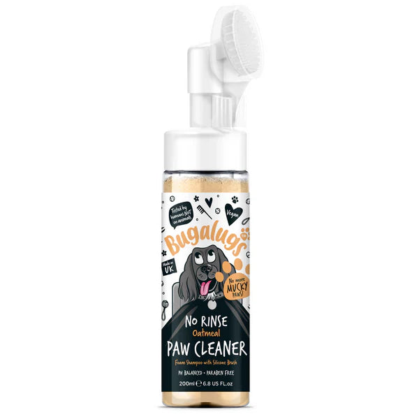 Bugalugs Oatmeal No Rinse Paw Cleaner - 200ml
