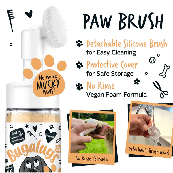 Bugalugs Oatmeal No Rinse Paw Cleaner - 200ml
