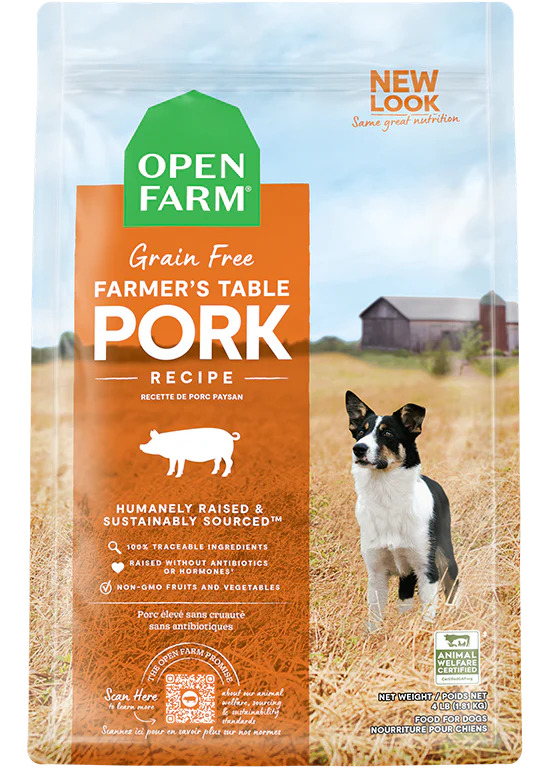 Open Farm Grain Free Farmer's Table Pork Dry Dog Food