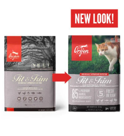 Orijen Fit & Trim Grain-Free Dry Cat Food 1.8KG