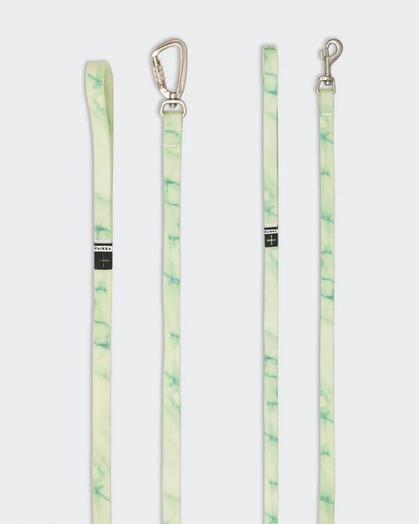 PAIKKA Glow Leash for Dogs - MARBLE GREEN/1.5X180CM