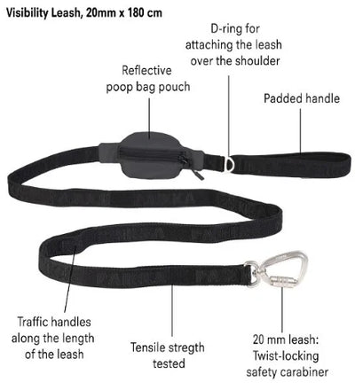 PAIKKA Visibility Leash for Dogs