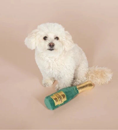 PetShop by Fringe Studio Bubbly Bottle Plush Pet Toy