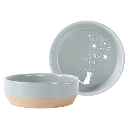 PetShop by Fringe Studio Celestial Cat Pet Bowl