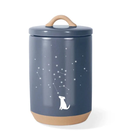 PetShop by Fringe Studio Celestial Dog Beveled Treat Jar