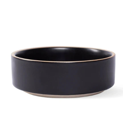 PetShop by Fringe Studio Minimal Deep Charcoal Pet Bowl