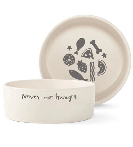 PetShop by Fringe Studio Never Not Hungry Dog Bowl