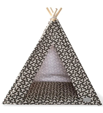 PetShop by Fringe Studio Odette Canvas Teepee Bed