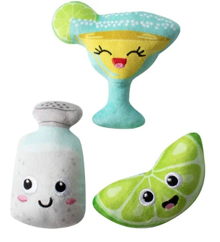 PetShop by Fringe Studio On Margarita Time 3pcs Small Dog Toy Set