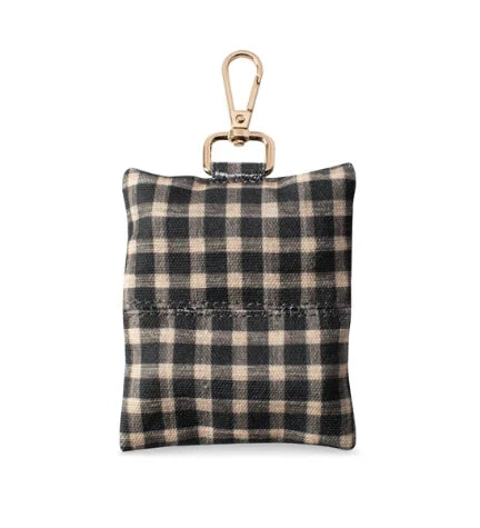 PetShop by Fringe Studio Painted Gingham Canvas Waste Bag Dispenser