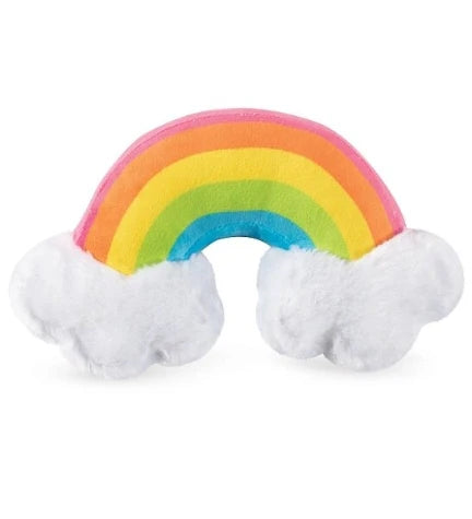 PetShop by Fringe Studio Rainbow with Clouds-Plush Dog Toy