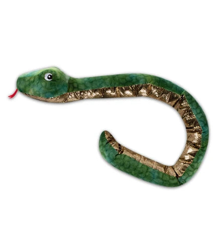 PetShop by Fringe Studio Slither Large Snake Plush Dog Toy