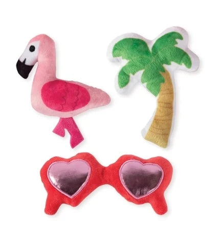 PetShop by Fringe Studio Sunny Daze 3pcs Dog Toy Set