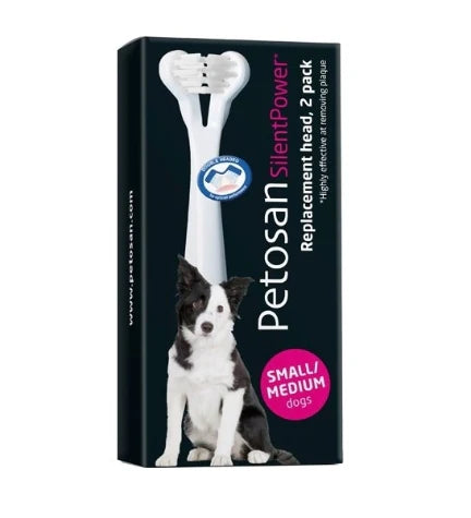 Petosan Silent Power Replacement Brush Head For Dogs