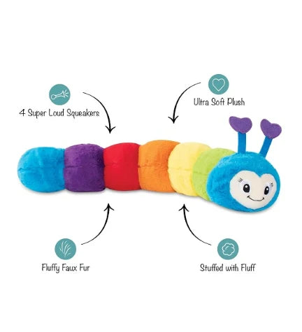 Petshop by Fringe Studio Don't Bug Me Plush Dog Toy