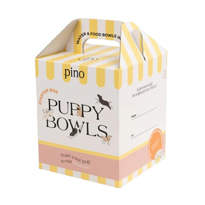 Pino Puppy Box Feeder Camel Brown/Small