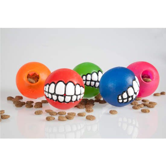 Rogz Grinz Ball Dog Toy