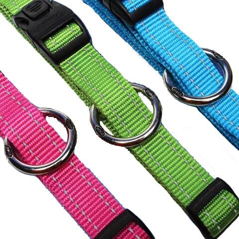 Rogz Utility Reflective Stitching Dog Collar