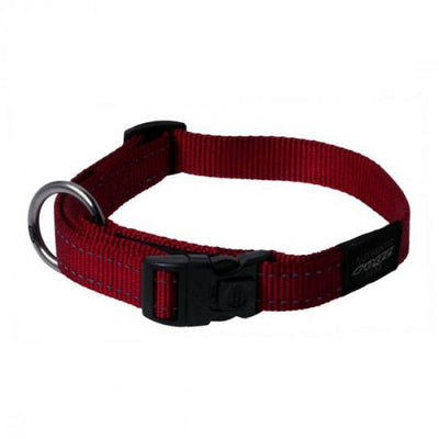 Rogz Utility Reflective Stitching Dog Collar
