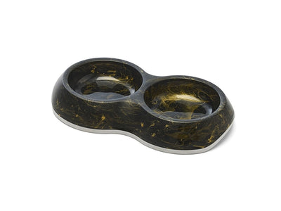 Savic Delice Double Cat Bowl Marble