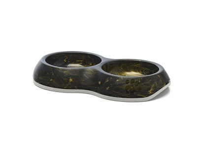 Savic Delice Double Cat Bowl Marble