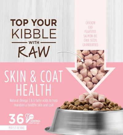 Instinct Raw Boost Mixers Skin & Coat Health Freeze Dried Cat Food Topper