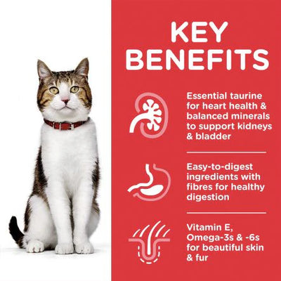 Hill's Science Plan Sterilised Young Adult Cat Chunks in Gravy with Chicken Pouches 85G