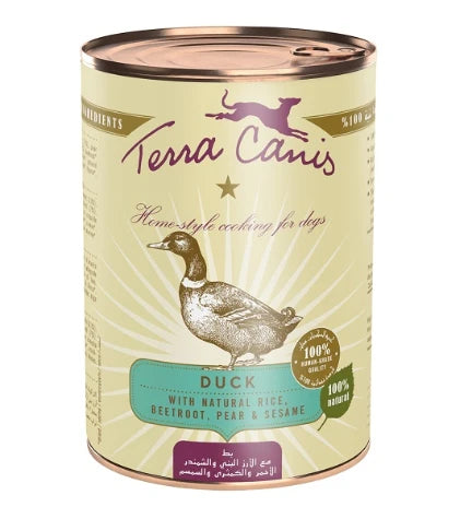 Terra Canis Classic Duck Dog Wet Food 400G