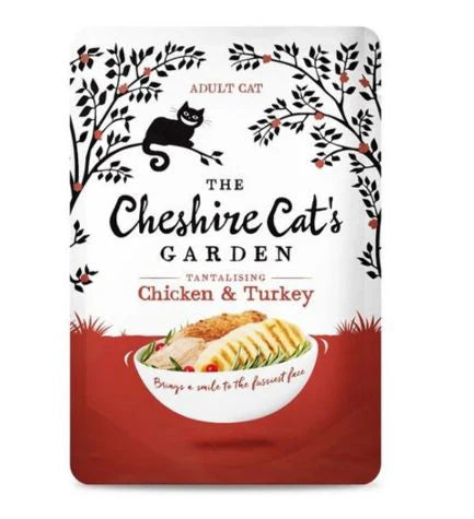 The Cheshire Cat's Garden Chicken & Turkey Wet Cat Food 85G