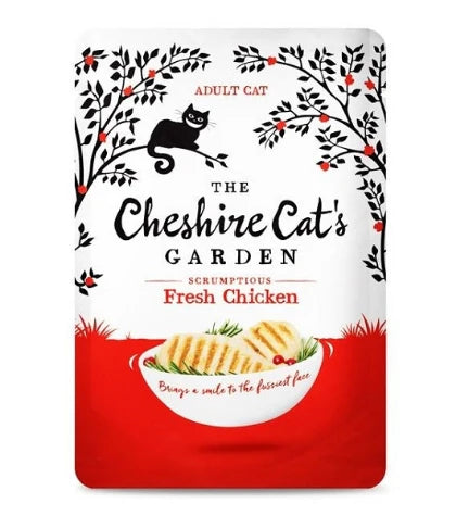 The Cheshire Cat's Garden Fresh Chicken Wet Cat Food 85G