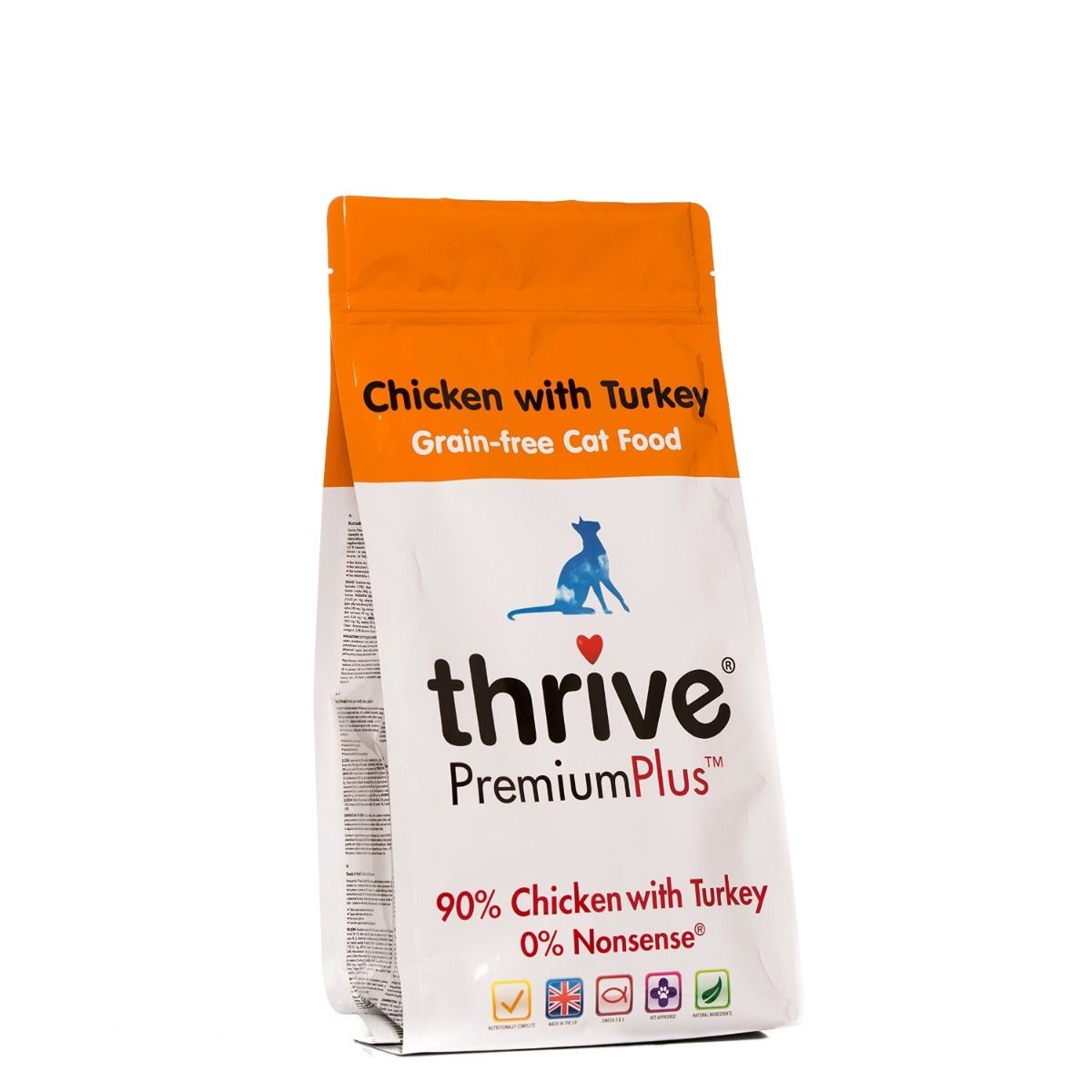 Thrive PremiumPlus Chicken with Turkey Dry Cat Food 1.5kg
