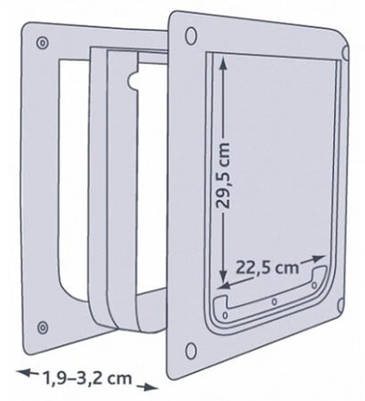 Trixie 2 Way Flap Model 3878 for Dogs