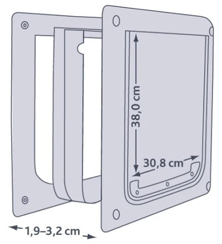 Trixie 2 Way Flap Model 3879 for Dogs