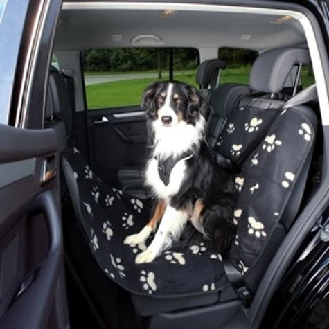 Trixie Car Seat Cover with Paw Print Design