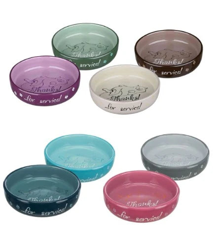 Trixie Ceramic Bowl for Short-Nose Cat Breeds