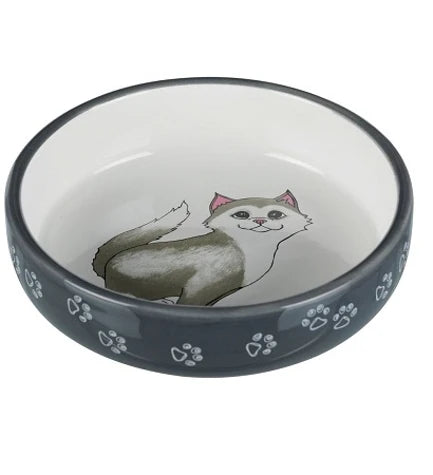 Trixie Ceramic Cat Bowl for Short-Nosed Breeds