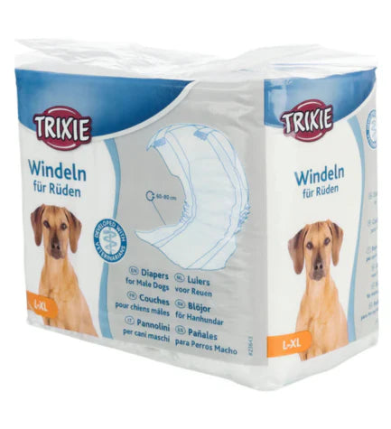 Trixie Diapers for Male Dogs 12pcs