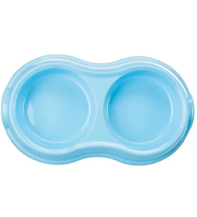 Trixie Double Plastic Bowl for Cats