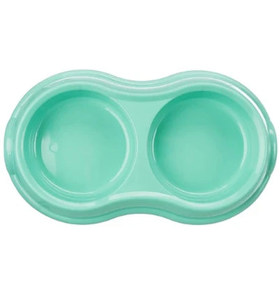 Trixie Double Plastic Bowl for Cats