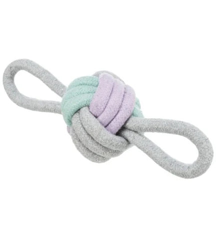 Trixie Junior Knotted Rope Ball with Loops Puppy Toy