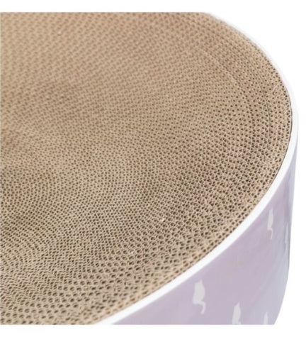 Trixie Lilly Cardboard Scratching Bed with Catnip for Cats